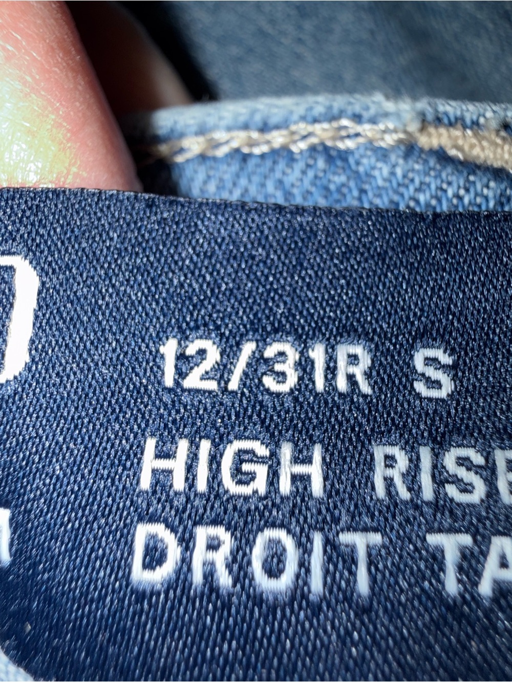 Gap High Rise Slim Straight Jeans - Picture 9 of 16